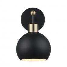  22531 BKAG-BK - Indigo Wall Sconces Black/Antique Gold